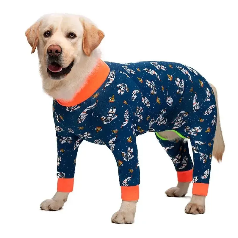 AnniePaw Dog Anti-Lick Recovery Suit Cozy Full Belly Jumpsuit