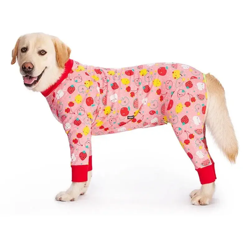 AnniePaw Dog Anti-Lick Recovery Suit Cozy Full Belly Jumpsuit