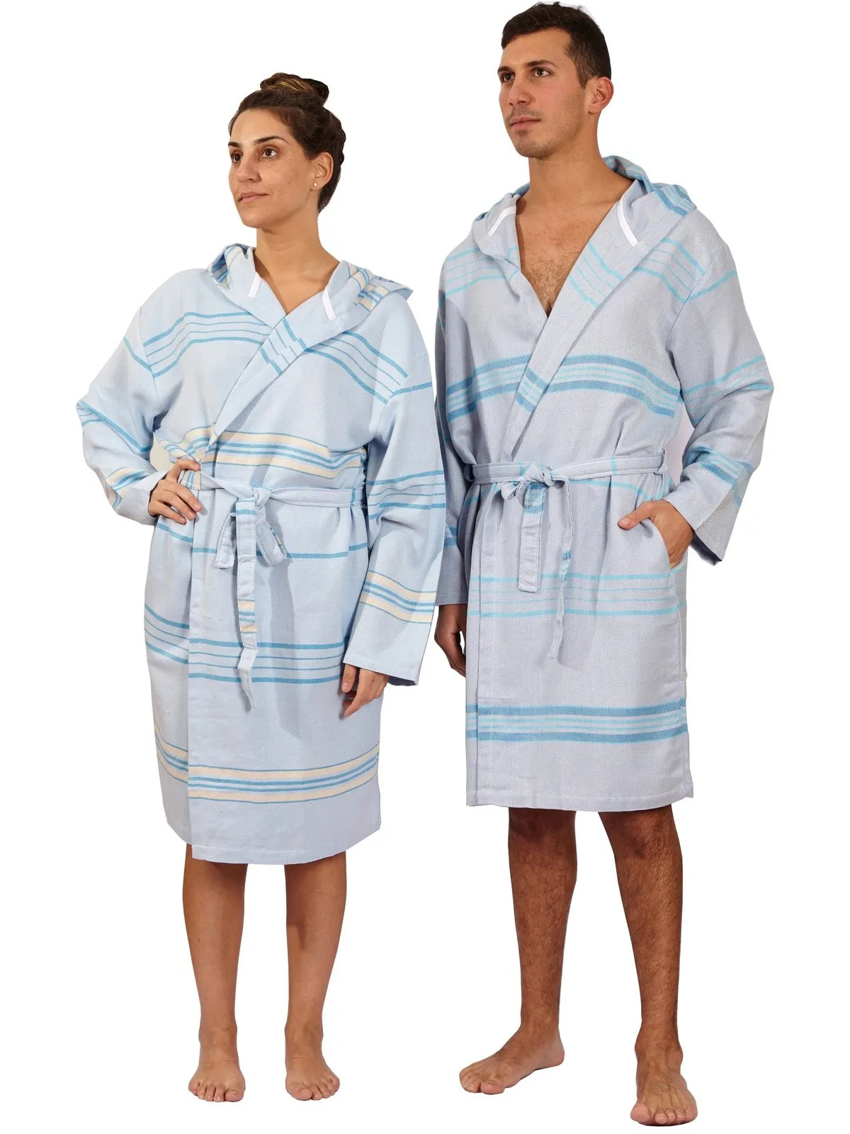 Antalya Unisex Bathrobe - Beige