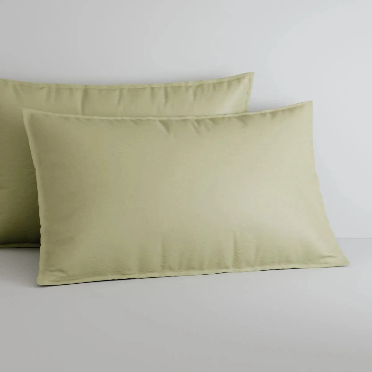 Bayley SOFT FERN Washed Percale Quilt Cover Set by Sheridan