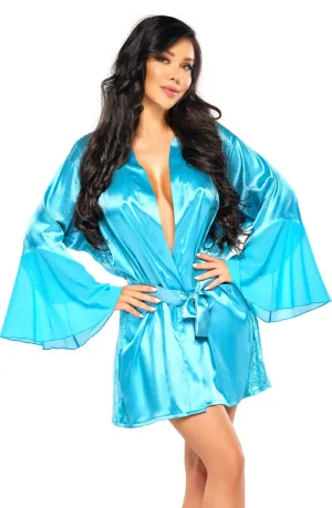 Beauty Night BN6659 Marlene Peignoir Turquoise