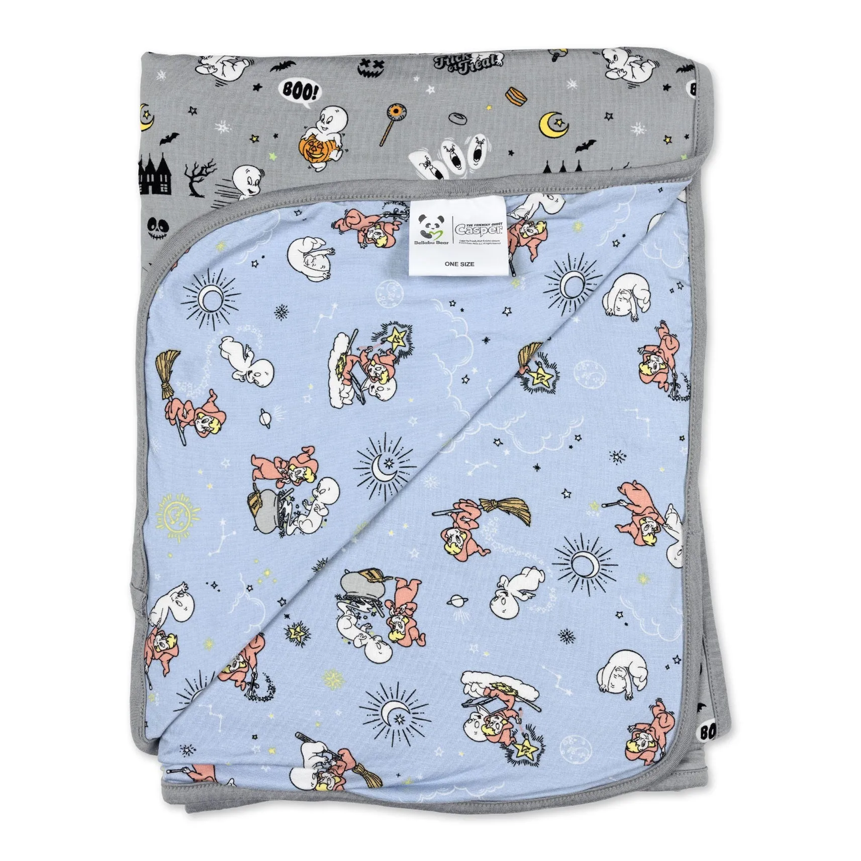 Casper Halloween Bamboo Blanket