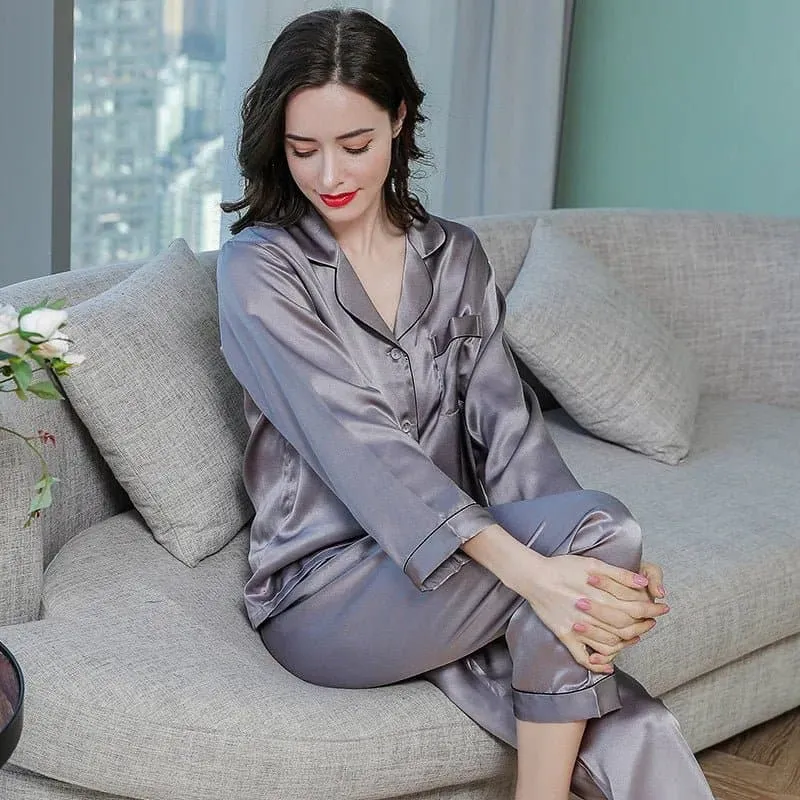 High Quality Silk Pajamas