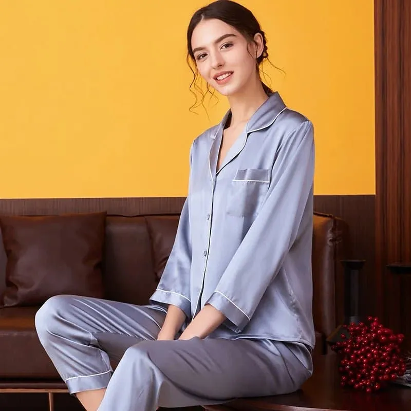 High Quality Silk Pajamas