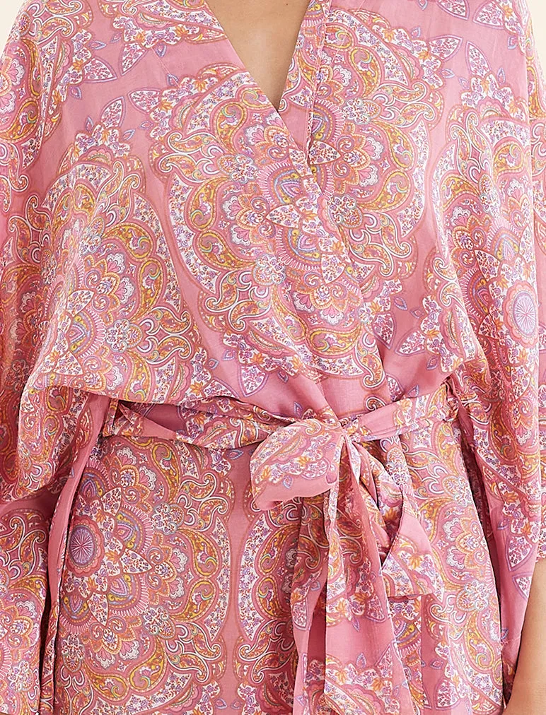 Ines Kimono Maxi Robe