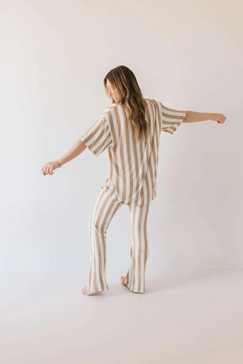 Kal Stripe | Nursing Friendly Pajamas