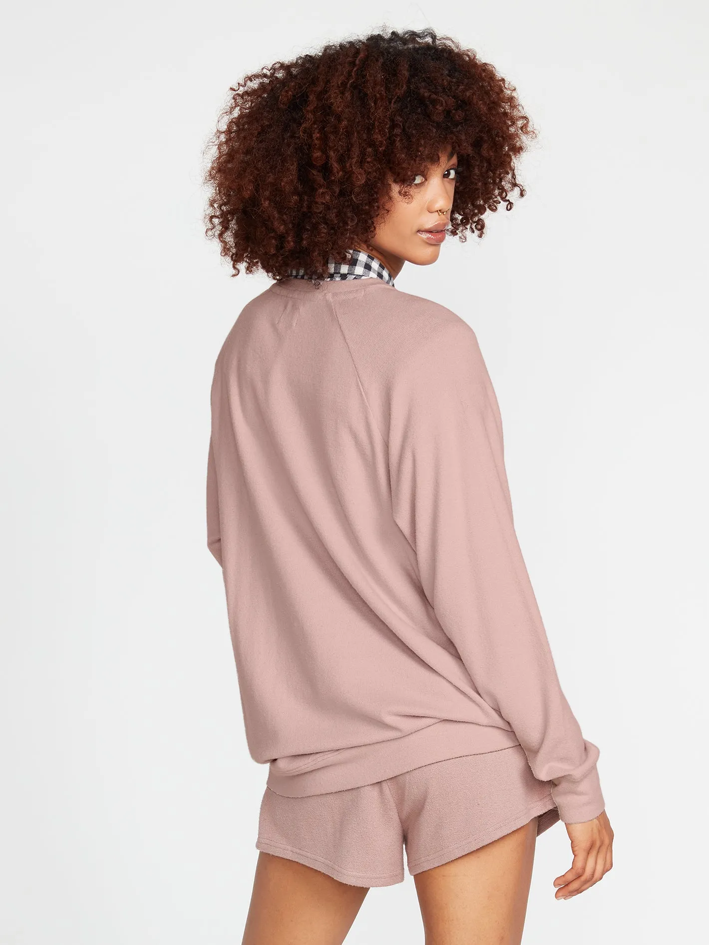 Lived In Lounge Fleece Sweatshirt - Raisin