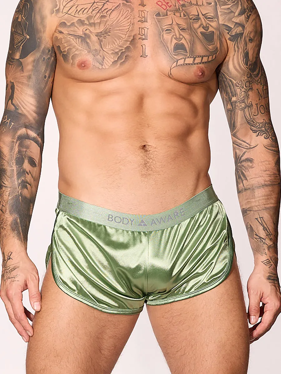 Luxe Satin Track Short