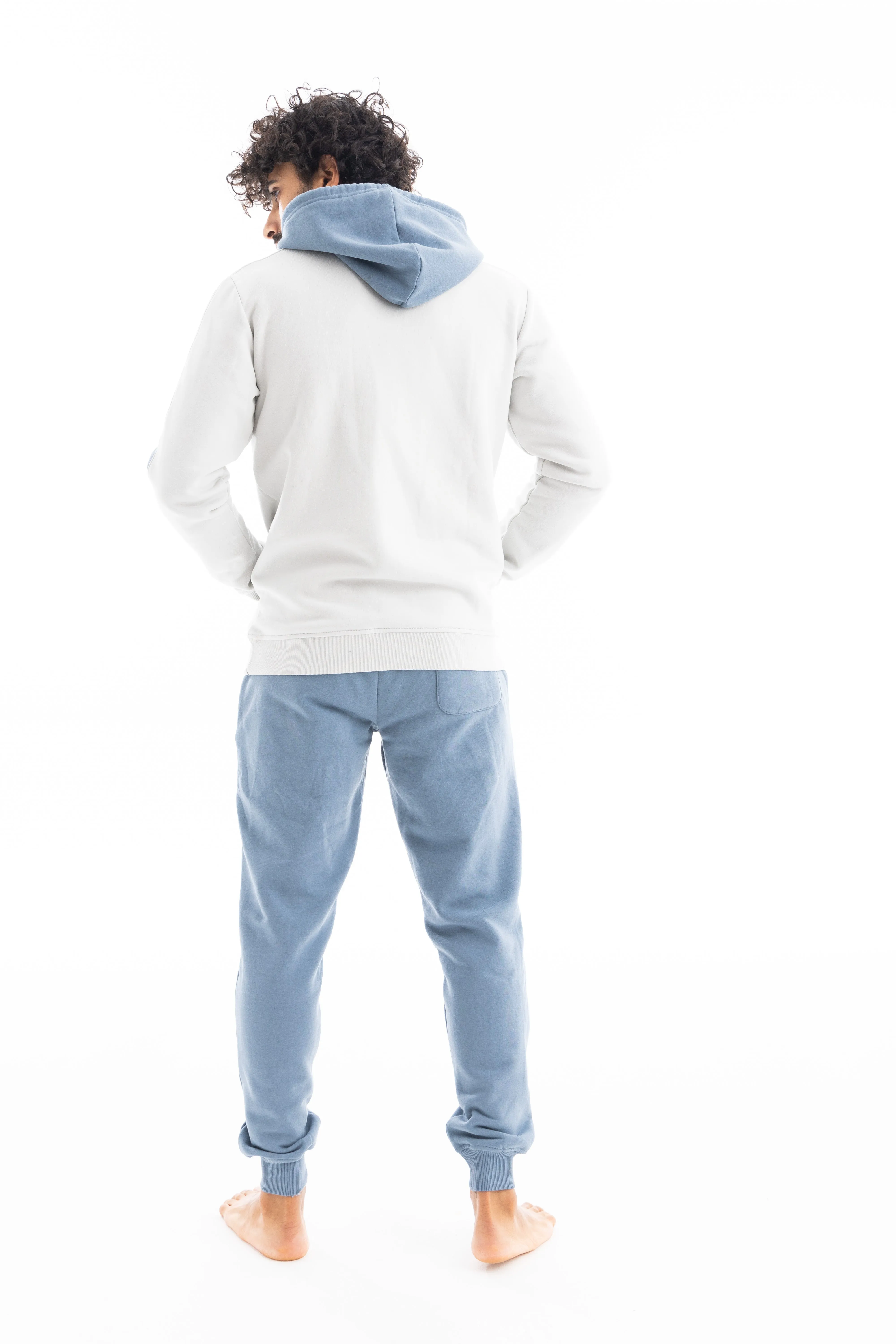 Men's Pajamas Winter Hoodie & Pant - Snow