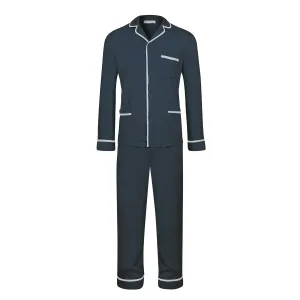 Men's Satin Pajamas - Poseiden