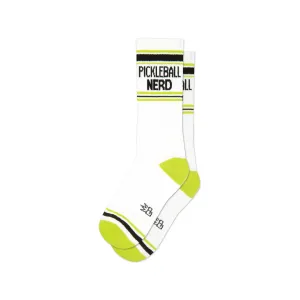 Pickleball Nerd Crew Socks - Unisex