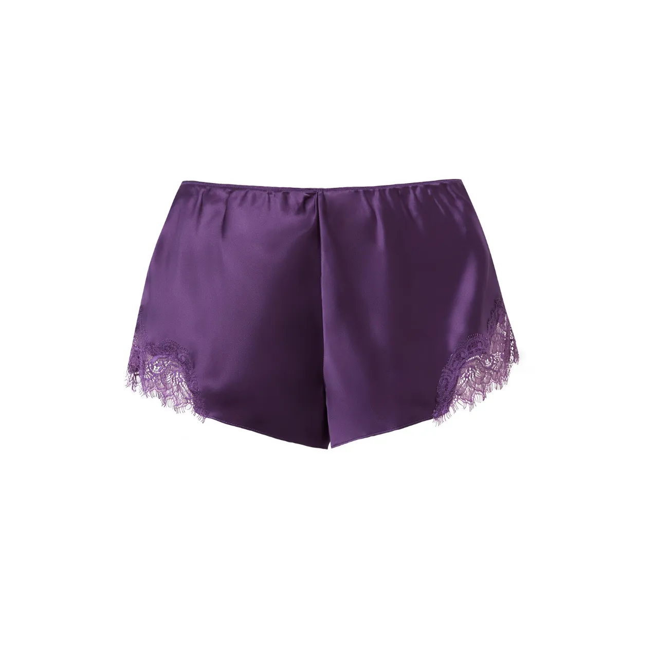 Scarlett Silk French Knickers in Iris