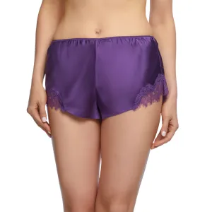 Scarlett Silk French Knickers in Iris