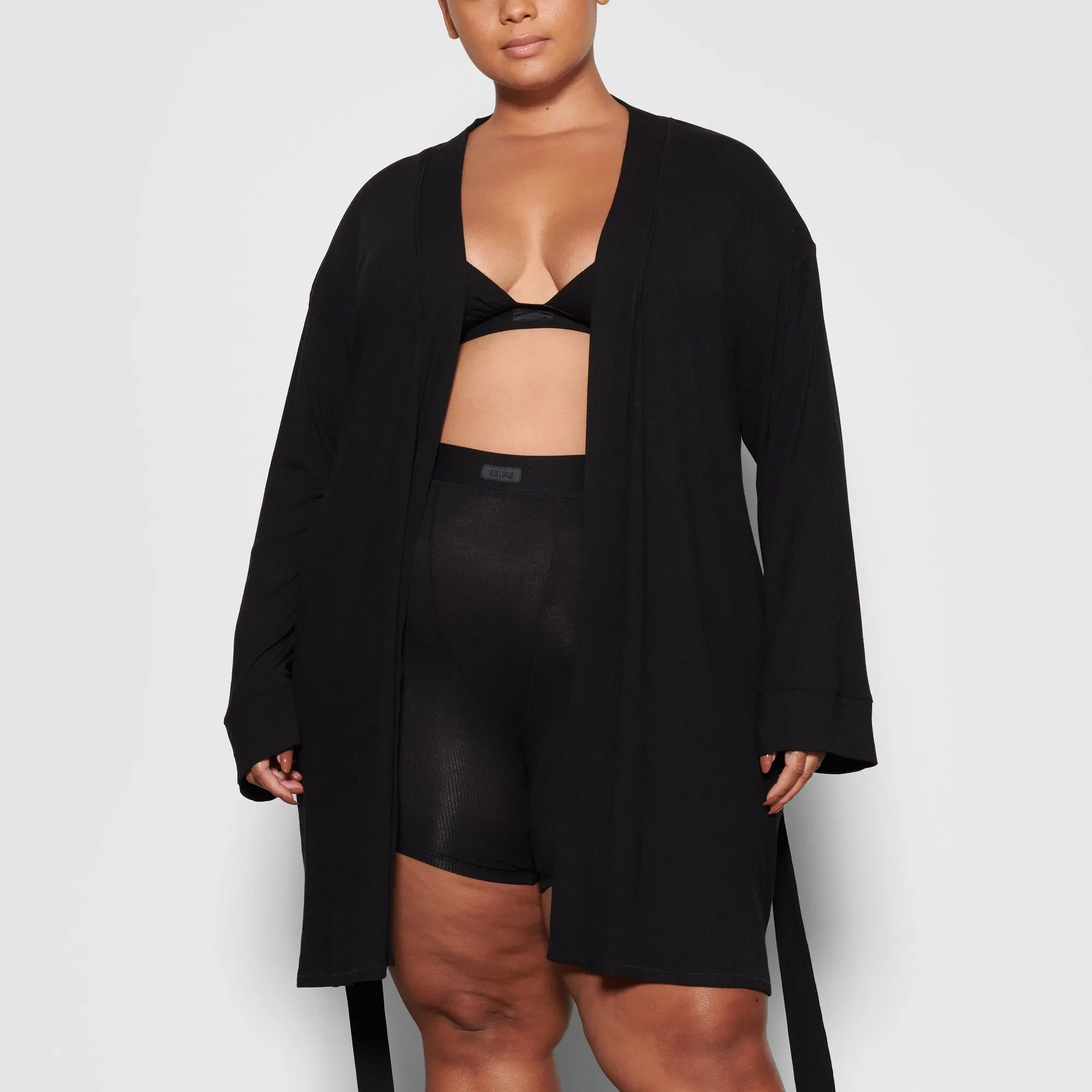 SOFT LOUNGE ROBE | ONYX