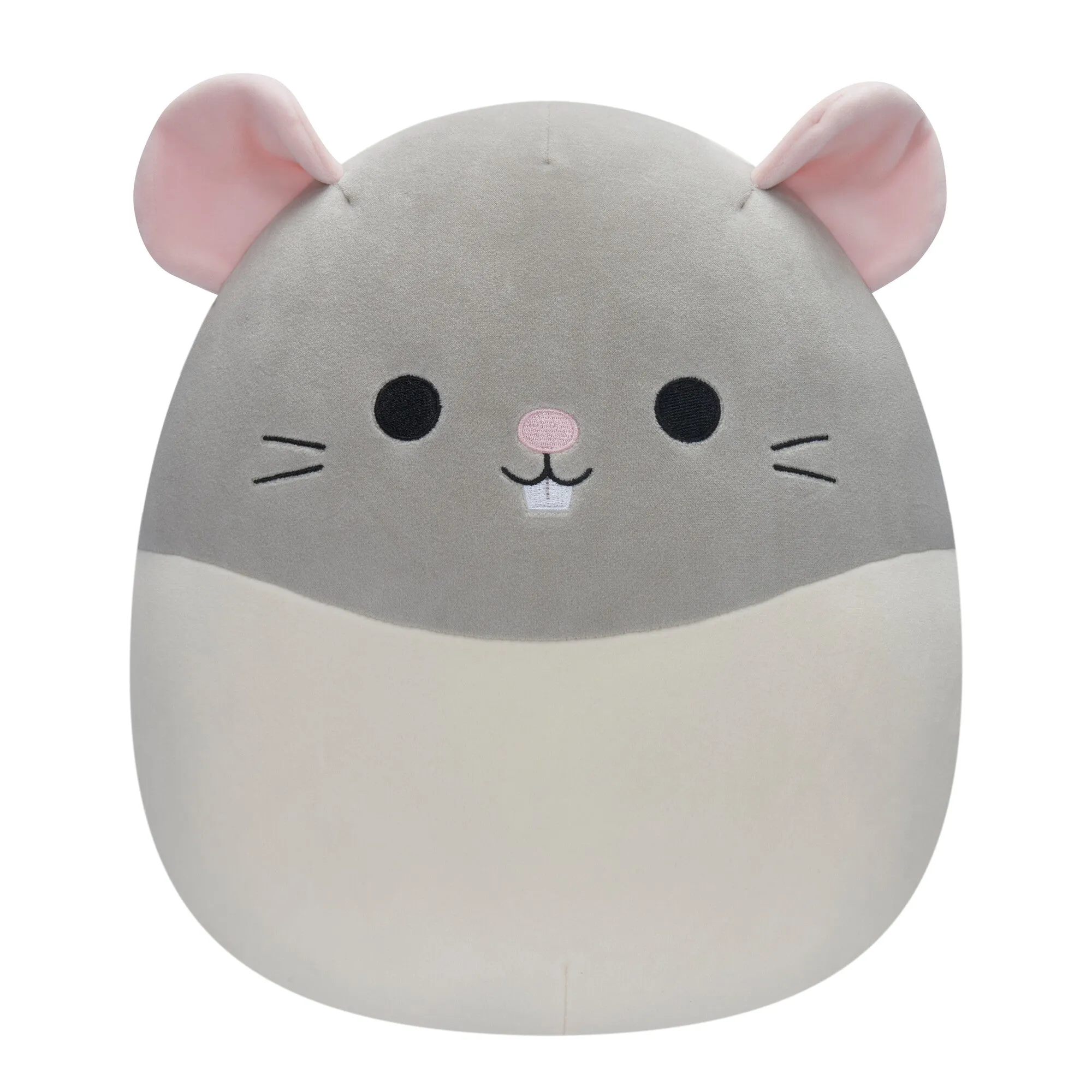 Squishmallows 12 Inch (30cm) Plush Rusty The Grey & White Rat