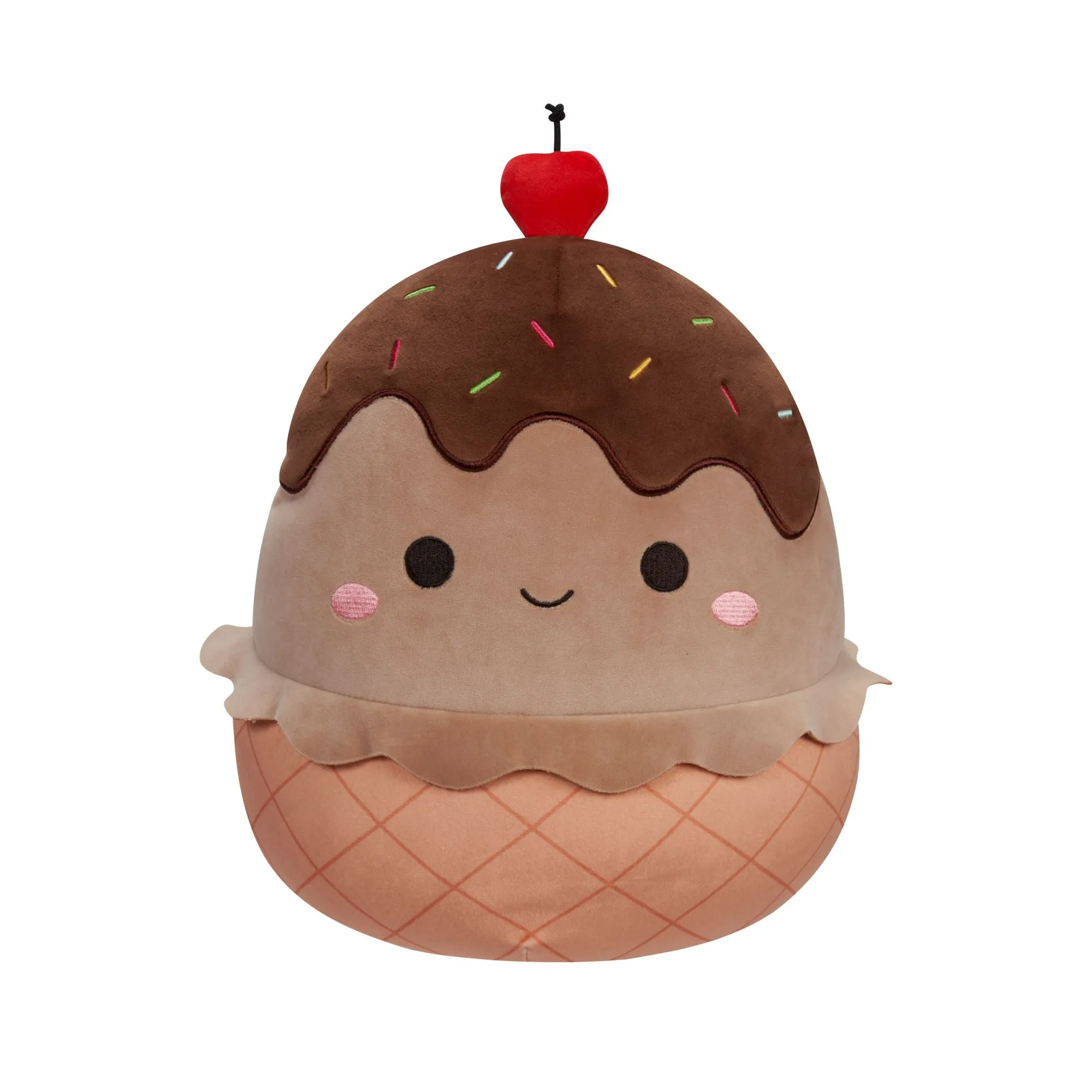 Squishmallows 12 Inch Plush S17  Marta Chocolate Ice Cream Sundae