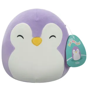 Squishmallows 7.5 Inch Plush  Elle The Purple Penguin