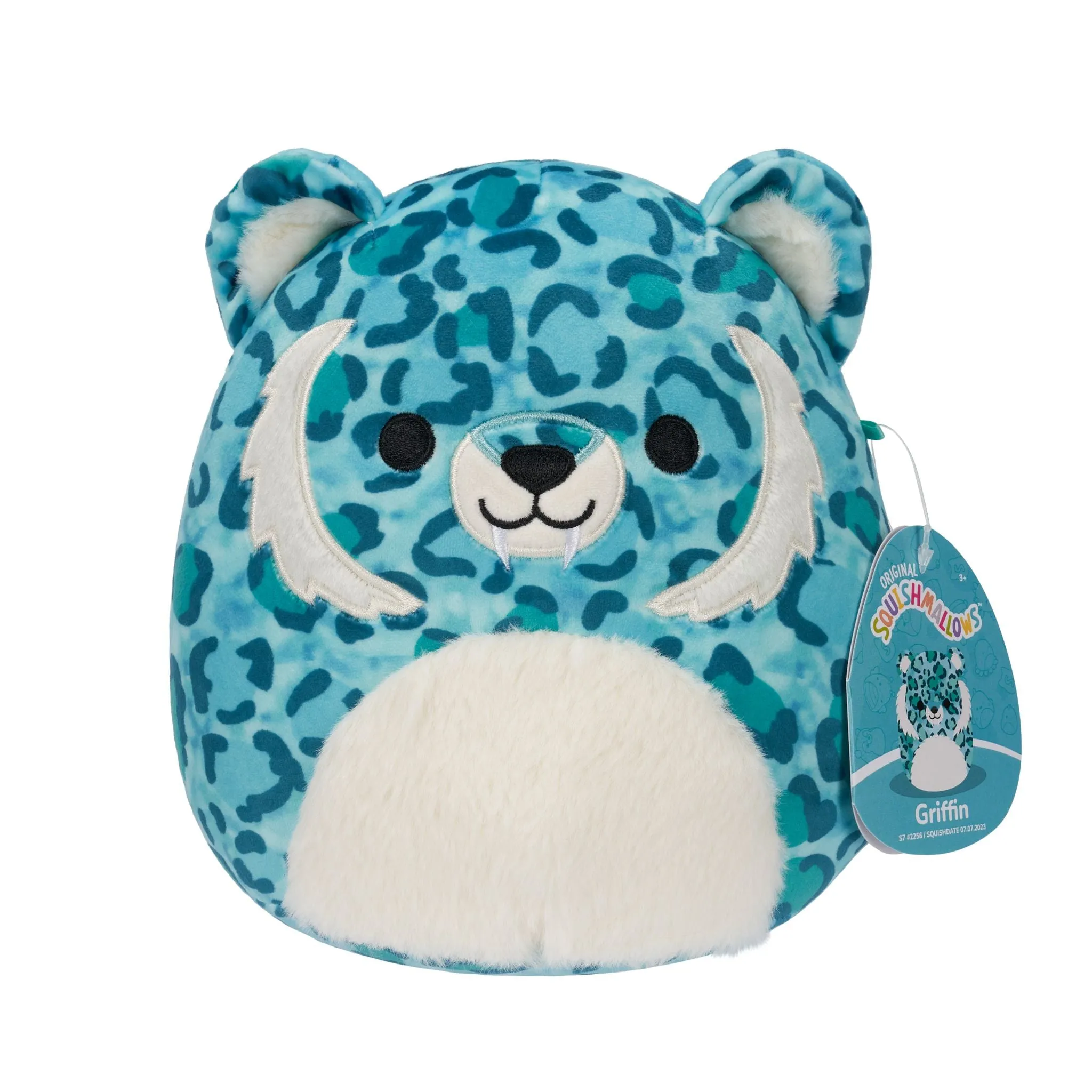 Squishmallows 7.5 Inch Plush  Griffin The Saber Tooth Tiger