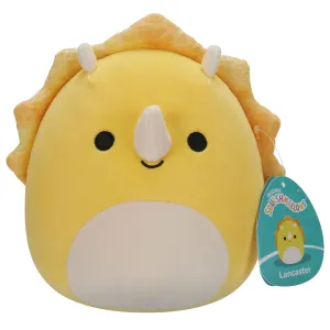 Squishmallows 7.5 Inch Plush  Lancaster The Yellow Triceratops