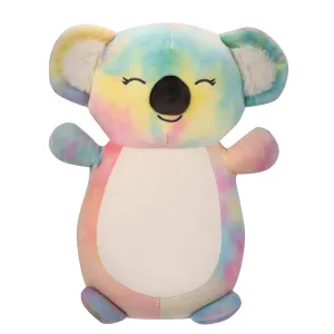 Squishmallows Hugmees 10 Inch Plush S16 Katya Rainbow TieDye Koala