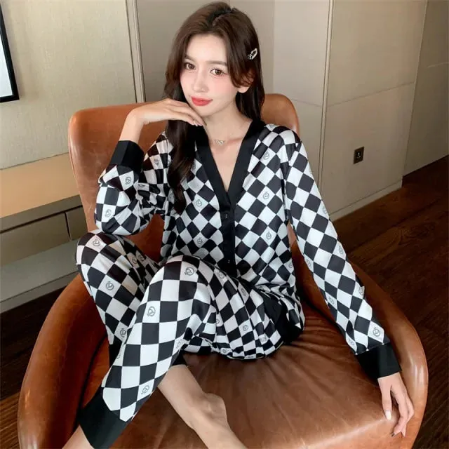 Women's Luxury Nightwear Pyjama Set