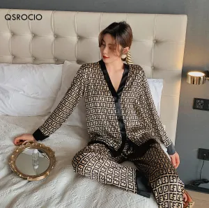 Women's Luxury Nightwear Pyjama Set